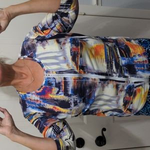 2 pieces; Onque Casual Top and cardigan SET.